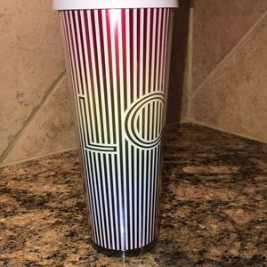 SOLD Starbucks LOVE Rainbow Iridescent Venti Cup